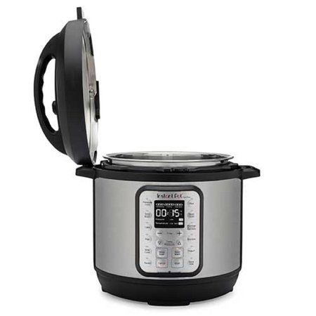 Instant Pot Duo Plus Stainless Steel Pressure Cooker 8 qt Black/Silver 113-0054-01